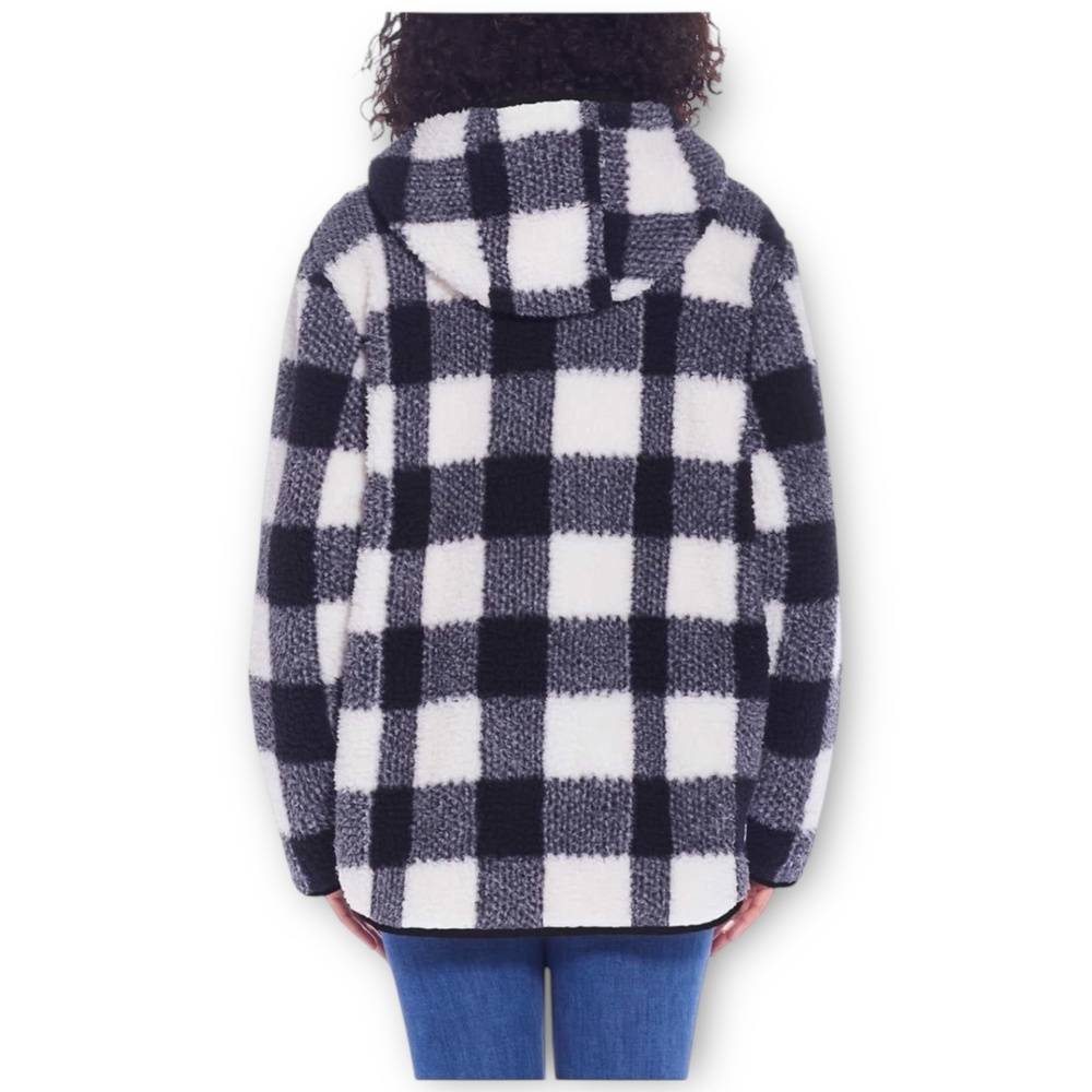 NWT Weatherproof Women’s Reversible Plaid Fleece Jacket Size XXL - Picture 6 of 7